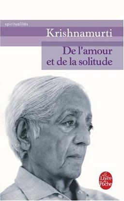 De l'amour et de la solitude