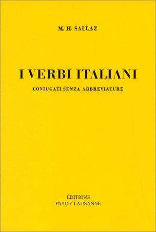 i verbi italiani