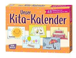 Unser Kita-Kalender: 48 Bildkarten zur Orientierung im Jahr (Kleine Helfer im Kita-Alltag)