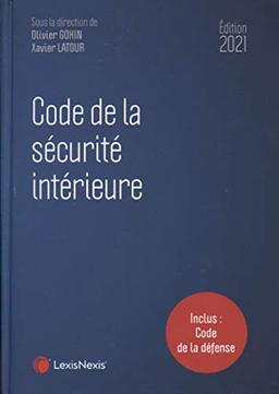 Code de la sécurité intérieure 2021