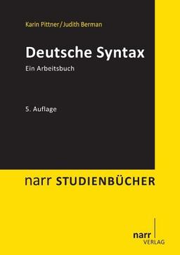 Deutsche Syntax: Ein Arbeitsbuch