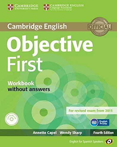 Objective First for Spanish Speakers Workbook without Answers with Audio CD