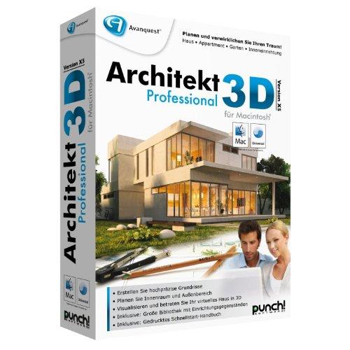 Architekt 3D X5 Professional für Mac  (MAC)