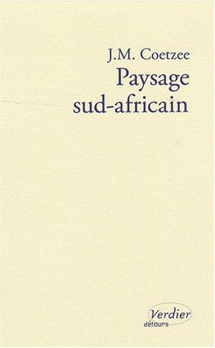 Paysage sud-africain