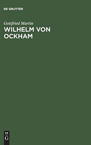 Wilhelm von Ockham: Untersuchungen zur Ontologie der Ordnungen