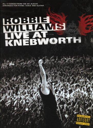 Live at Knebworth. Songbuch: Live at Knebworth for Piano, Voice and Guitar