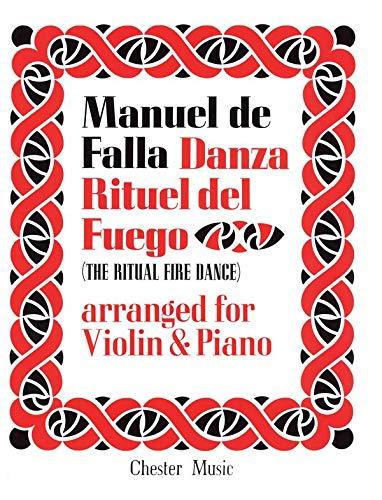 Falla, Manuel de: Danza Rituel del Fuego : for violin and piano