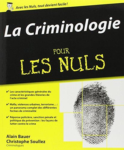 La criminologie pour les nuls