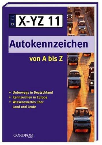 Autokennzeichen von A bis Z