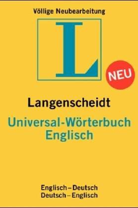 Langenscheidts Universal-Wörterbuch, Englisch