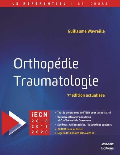 Orthopédie, traumatologie : iECN 2018-2019-2020