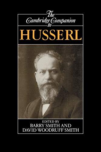 Cambridge Companion to Huss·l (Cambridge Companions to Philosophy)