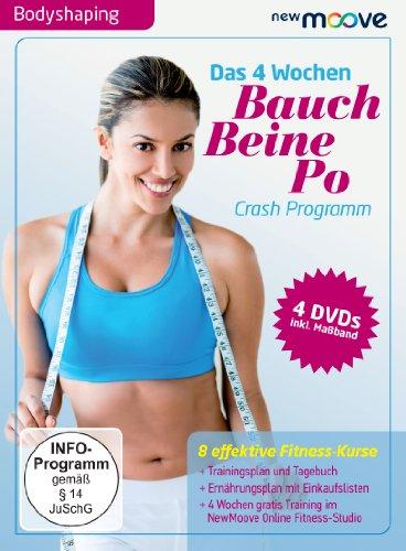 NewMoove: Das 4 Wochen Bauch Beine Po Crash Programm [4 DVDs]