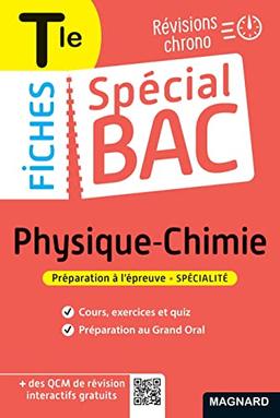 Physique chimie terminale : révisions chrono : préparation à l'épreuve, spécialité