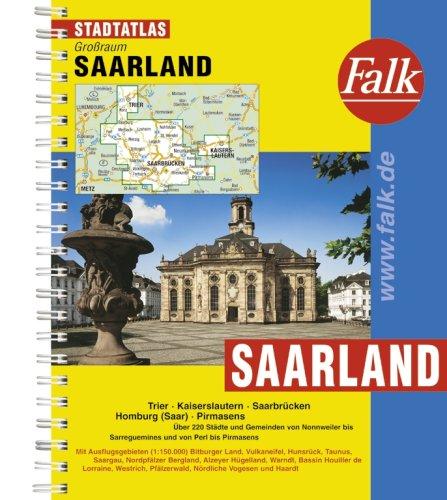 Falk Stadtatlas Großraum Saarland