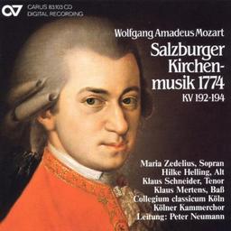 Salzburger Kirchenmusik 1774