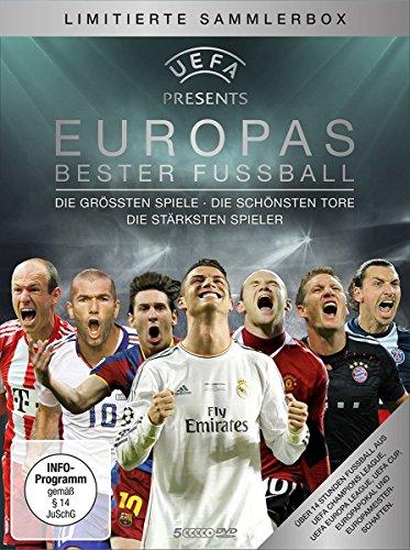 UEFA präsentiert: EUROPAS BESTER FUSSBALL - Die größten Spiele - Die schönsten Tore - Die stärksten Spieler (5-DVD-Box)