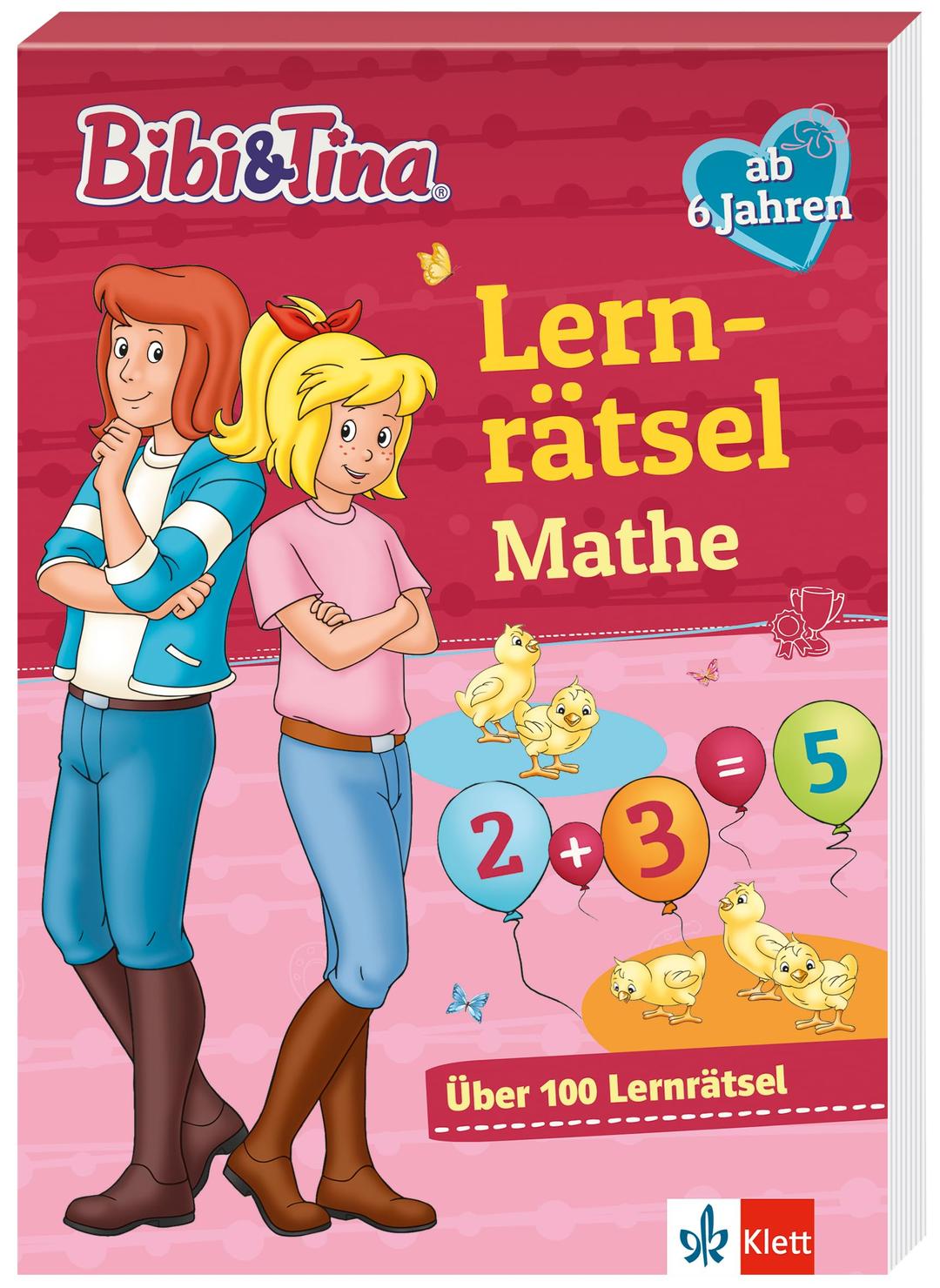 Bibi und Tina Lernrätsel Mathe ab 6 Jahren: Über 100 Lernrätsel