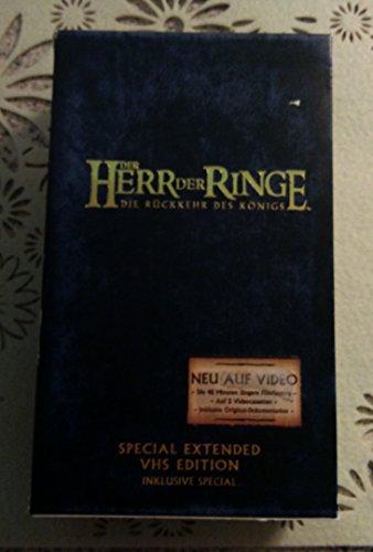 Der Herr der Ringe - Die Rückkehr des Königs (Special Extended Edition) [VHS]