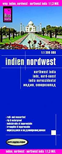 Reise Know-How Landkarte Indien, Nordwest (1:1.300.000): world mapping project