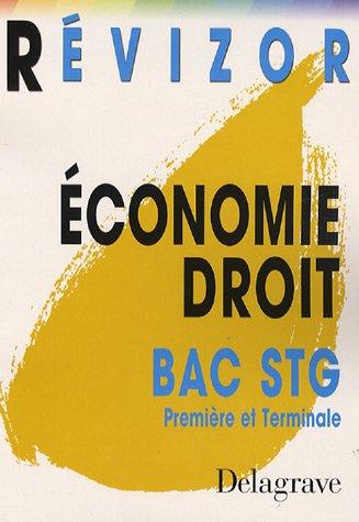 Economie, droit bac STG première et terminale