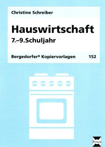 Hauswirtschaft 7. - 9. Schuljahr