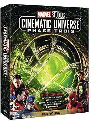 Coffret intégrale marvel phase 3, 5 films [Blu-ray] [FR Import]