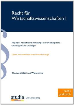 Recht für Wirtschaftswissenschaften 1