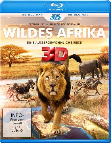 Wildes Afrika 3D - Eine außergewöhnliche Reise (inkl. 2D Version) [3D Blu-ray]