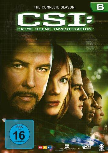 CSI: Crime Scene Investigation - Die komplette Season 6 [6 DVDs]