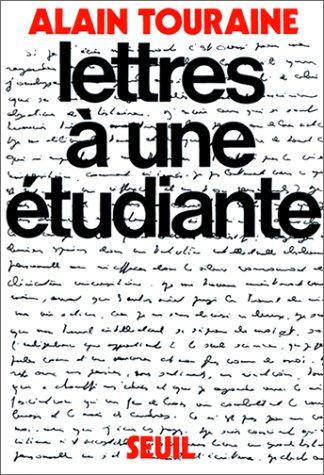 Lettres à une étudiante