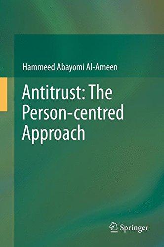 Antitrust: The Person-centred Approach