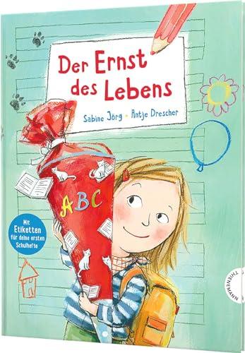 Der Ernst des Lebens: Der Ernst des Lebens: Geschenk zur Einschulung mit Stickerbogen für Heft-Etiketten