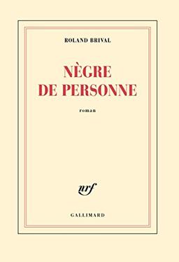 Nègre de personne