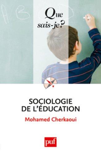 Sociologie de l'éducation