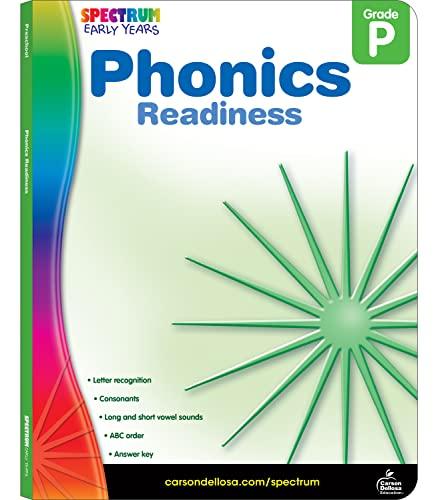 Phonics Readiness, Grade Pk: Preschool (Spectrum Early Years)