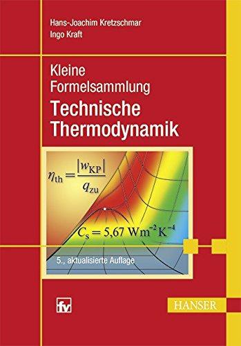 Kleine Formelsammlung Technische Thermodynamik