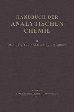 Elemente der Vierten Hauptgruppe I: Kohlenstoff · Silicium (Handbuch der Experimentellen Pharmakologie)