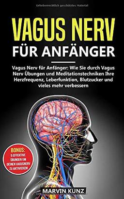 Vagus Nerv für Anfänger: Wie Sie durch Vagus Nerv Übungen und Meditationstechniken Ihre Herzfrequenz, Leberfunktion,  Blutzucker und vieles mehr verbessern