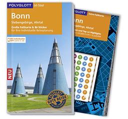 POLYGLOTT on tour Reiseführer Bonn/Siebengebirge/Ahrtal: Mit großer Faltkarte, 80 Stickern und individueller App