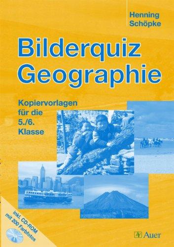 Bilderquiz Geographie 5./6. Klasse: Kopiervorlagen