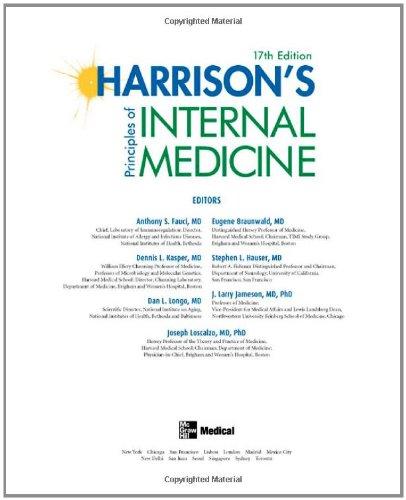 Harrison's Principles of Internal Medicine (Harrison's Principles of Internal Medicine (Single Vol.))