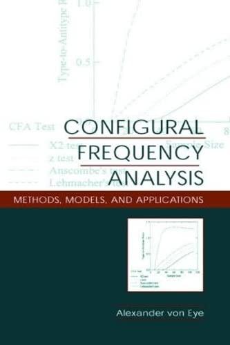 Configural Frequency Analysis: Methods, Models, and Applications