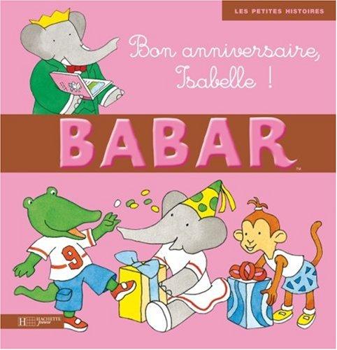 Bon anniversaire, Isabelle !