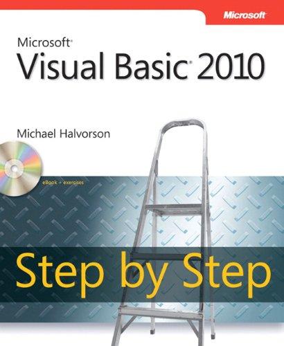 Microsoft Visual Basic 2010 Step by Step (Step by Step (Microsoft))