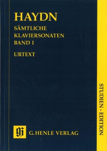 Sämtliche Klaviersonaten Band 1. Studien-Edition