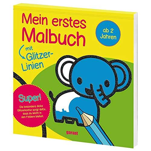 Mein erstes Malbuch mit Glitzer - Elefant