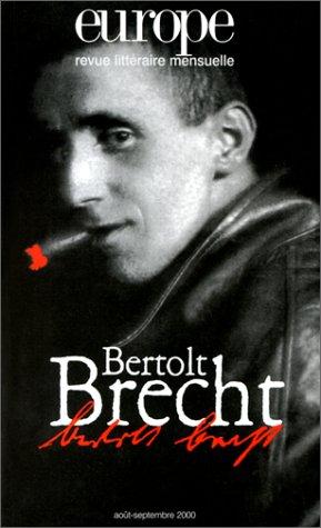 Europe, n° 856-857. Bertolt Brecht