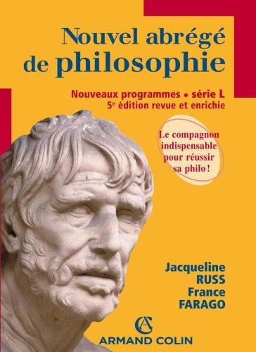 Nouvel abrégé de philosophie : série L