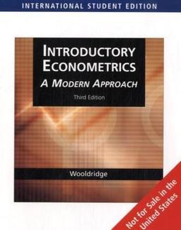 Introductory Econometrics. A Modern Approach